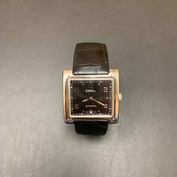 Ebel Other - Ebel 1911 La Carree Automatic Watch-Black-Swiss